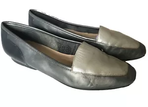 Zapato plano Enzo Angiolini para mujer vintage años 80 talla 6,5 cuero superior/suela gris - Imagen 1 de 12