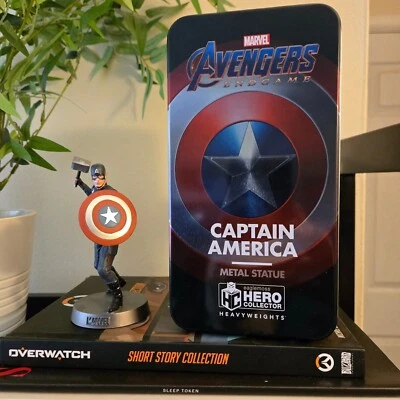 Eaglemoss Hero Collector Heavyweights - Figura de metal Capitán América  Foto 1 de 2
