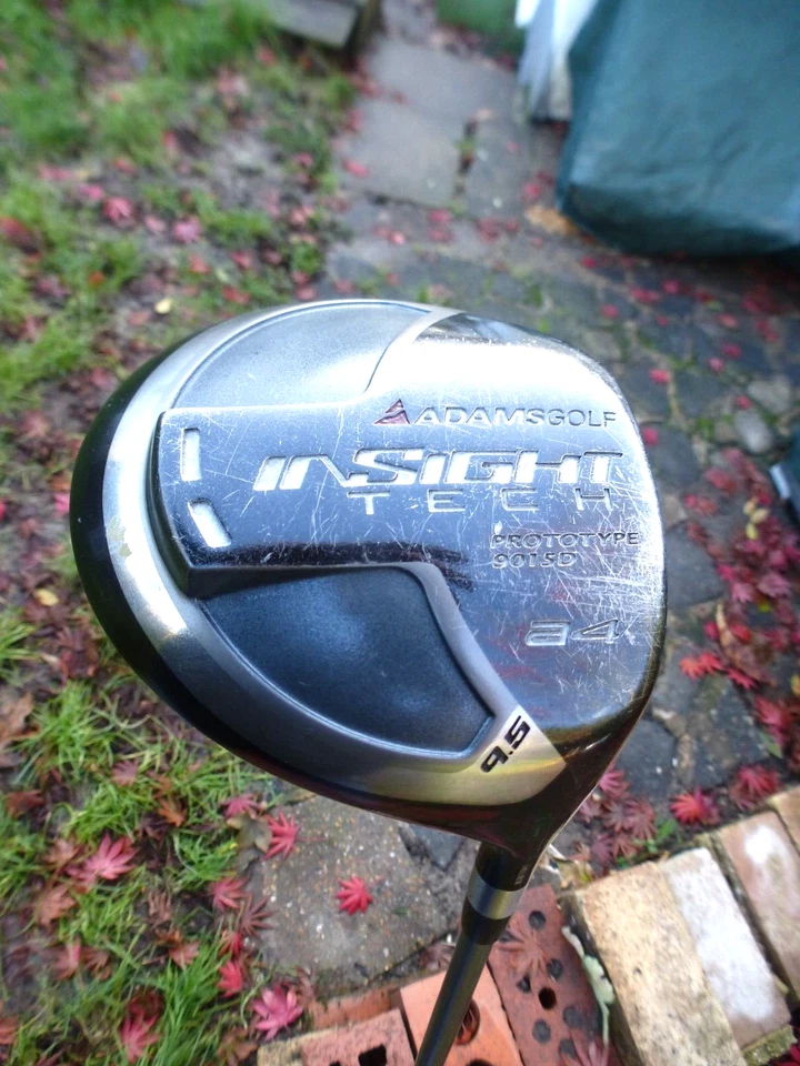 ADAMS GOLF INSIGHT TECH TITANIUM 460CC 9.5* GRAPHITE REG FLEX SHAFT - Image 1 of 4