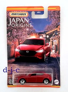 2022 Matchbox Giappone Origini 2019 Mazda3 Rosso - Foto 1 di 3