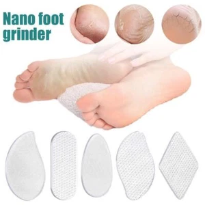 Glass Foot File, Glass Foot File Callus Remover For Feet NEW T5V2 - Picture 1 of 14