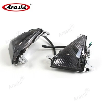 Luces indicadoras LED delanteras de señal de giro para Kawasaki Ninja ZX6R 636 2005-2010 Foto 1 de 4