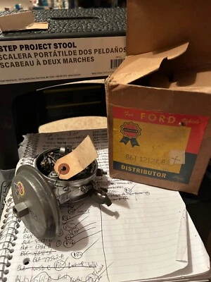 Reconditioned Ford 1956 Truck Pickup Distributor 272 V8 NEW USA REBUILT BY FORD - Image 1 of 4