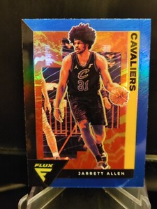 Jarrett Allen 2020-21 Panini Flux Blue Prizm #35 - Cleveland Cavaliers