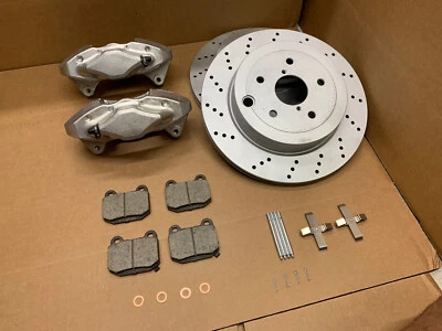 Kit de actualización trasera para Subaru WRX STI 2008+ a juego de pinzas de freno STI de 2 pistones Foto 1 de 4