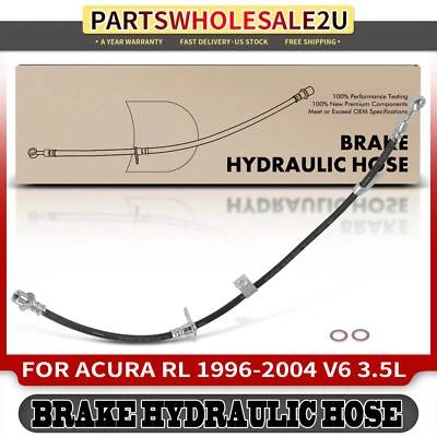 Manguera hidráulica de freno de conductor delantero izquierdo para Acura RL 1996 1997 1998-2004 V6 3,5 L Foto 1 de 4