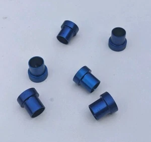 [G92] 6 x Goodridge Aeroquip tube sleeve collar -4AN AN4 AN819-04D inc VAT - Picture 1 of 2