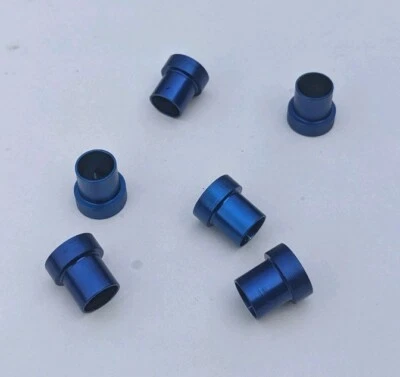 [G92] 6 x Goodridge Aeroquip tube sleeve collar -4AN AN4 AN819-04D inc VAT - Image 1 of 2