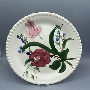 VTG Bluebell Bouquet Luncheon/Salad Plate Blue Ridge Southern Potteries Inc. - Picture 1 of 10