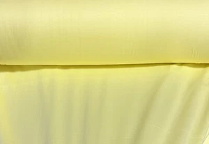 JERSEY KNIT 100% ORGANIC COTTON FABRIC 8.2 OZS. 72" WIDE COLOR BRIGHT YELLOW BTY - Picture 1 of 3