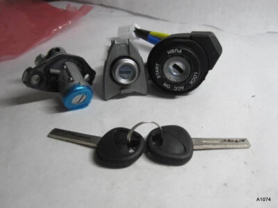 Cerradura de encendido cerradura de puerta cerradura de maletero con llaves para KIA 2011-2015 Optima 2013-2017 Rio Foto 1 de 4