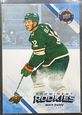 2023 Upper Deck National Hockey Card Day Prominent Rookie Matt Boldy #NHCD-8 RC