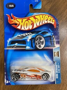Hot Wheels 2004 WORK CREWSERS SLING SHOT ORANGE SLEEK #166 NEW - Picture 1 of 10
