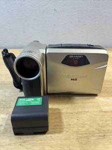Sharp Viewcam VL-AH151U Hi-8 Analog Camcorder & Battery Untested PARTS! AS-IS - Picture 1 of 15
