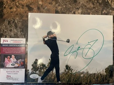 Foto autografiada de golf 8x10 firmada por Jason Day del PGA TOUR con certificado de autenticidad JSA Foto 1 de 2
