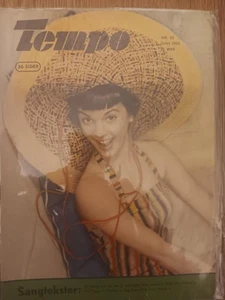 Tempo june 1952 danish magazine nr 23 vtg - Picture 1 of 2