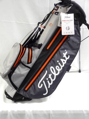 Графитовая/серая/пламенная сумка-стойка Titleist Players 4 Plus StaDry 2519 - Изображение 1 из 4
