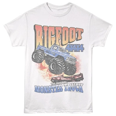 Camiseta The Original Monster Truck BIGFOOT OG 4x4x4 Vehículos Nueva Blanca Algodón Foto 1 de 3