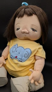 Jan Shackelford Little Children GWENETH, OOAK Cloth Doll, Signed 2011 - Picture 1 of 12