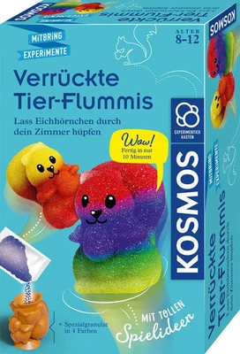 FRANCKH-KOSMOS, FRANCKH-KOSMOS VERLAGS-GMBH & CO. KG Verrückte Tier-Flummis Experimentierkasten Spiel 658267 Deutsch 2024