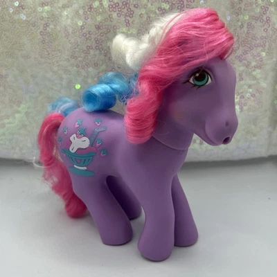 复古 My Little Pony 草莓苏打水草莓勺 G1 1987 — 第 1/4 张图片