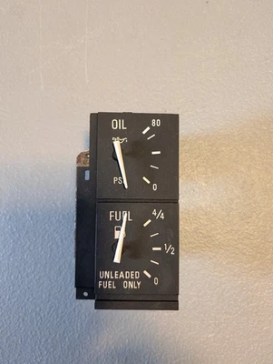 Medidor de aceite/combustible DeLorean - 105869 Foto 1 de 2