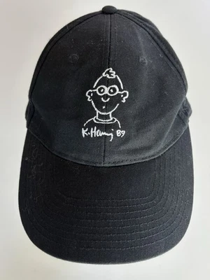 Gorra Keith Haring Autorretrato 1989 Arte NYC Cultura Pop Correa Negra H&M Foto 1 de 4