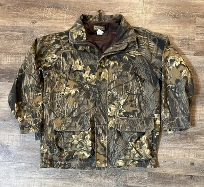 Chaqueta Abrigo Remington Para Hombre L Camuflaje Caza Roble Musgo Camuflaje Doble Cremallera Foto 1 de 4