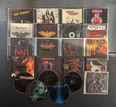 Hard Rock Metal Soundtrack Collection 22 Albums (Shocker, Airheads, Faust, Etc) - Image 1 of 3