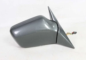 BMW E32 7-Series Gray Passengers Right Power Memory Door Mirror 1987-1994 OEM - Picture 1 of 7