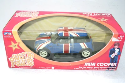 JoyRide 1:18 die cast Austin Powers Mini Cooper New in Open Box - Image 1 of 4