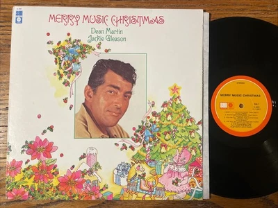 Dean Martin / Jackie Gleason / Merry Christmas Music LP Capitol Holiday VG - Image 1 of 4