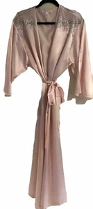 Oscar de la Renta Pink Label Robe Size XL Pink Lace Elegant Luxury - Picture 1 of 5