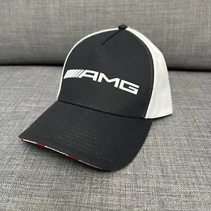 Mercedes-Benz AMG  Baseball Cap New White/Black with Red Accents - Picture 1 of 4