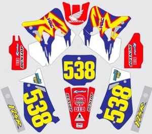 Graphic Kit for 1995-1996 Honda CR250 CR 250 Decals - Bild 1 von 1