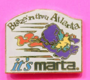 1996 Olympische Spiele Blaze'n Thru Atlanta Marta Pin Abzeichen - Bild 1 von 1