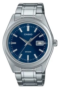 Casio Standard Analog Stainless Steel Blue Dial Quartz MTP-B180D-2AV Men's Watch - Picture 1 of 3