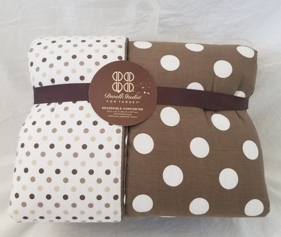 Edredom reversível Dwell Studio novo com etiquetas - Imagem 1 de 4