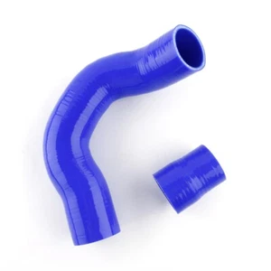 Manguera intercooler de refuerzo lateral caliente de silicona azul para Volvo S60 S80 XC70 V70 y R - Imagen 1 de 6