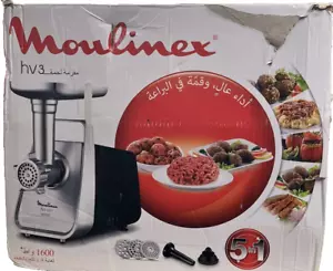 Moulinex Meat mincer HV3 + Kebbe attahcment EX-DISPLAY (DAMAGED BOX) - Picture 1 of 4