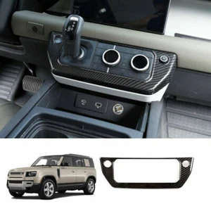For LR Defender 110 2020-2023Carbon Fiber Gear Box Surround Trim Dashboard Cover - Picture 1 of 9