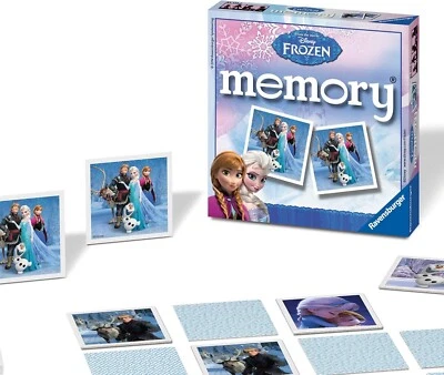 Memory Pocket Frozen Disney, Ravensburger, Jeu Éducatif 2-6 Joueurs - Photo 1/4