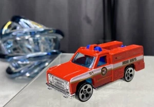 Hot Wheels Fire Dept. 1974 Red Made In Malaysia - Picture 1 of 9