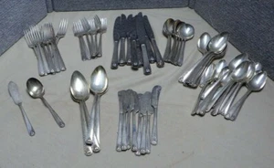 70 PC Bordeaux Prestige Plate Flatware Set Silverplate Service For 8 - Picture 1 of 10