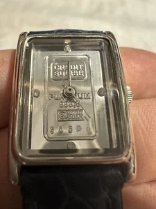 croton watch Platinum .999 Ingot Swiss Quartz Watch #2 - Picture 1 of 9