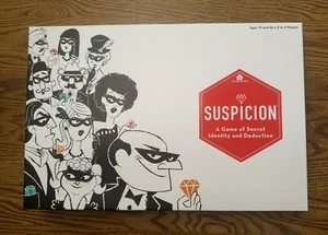 Suspicion A Game of Secret Identity & Deduction Wonder Forge Board Game - Picture 1 of 13