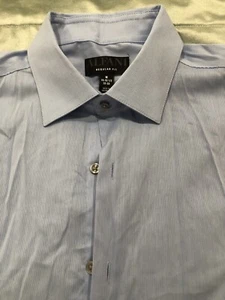 $82 Alfani 15-15.5 32/33 Men Regular-Fit Button Top Dress Shirt - Picture 1 of 3