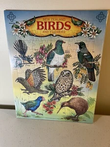 Vögel und Blumen Neuseeland Vintage Puzzle Holdson Produkt  - Bild 1 von 19