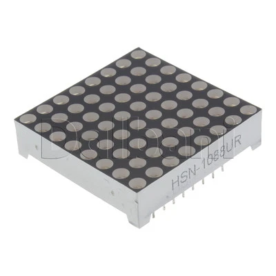 2pcs New 8x8 LED Dot Matrix 3mm Common Anode Red Display for Arduino - Image 1 of 2