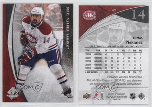 2010-11 SP Game Used Edition Silver Spectrum /10 Tomas Plekanec #49
